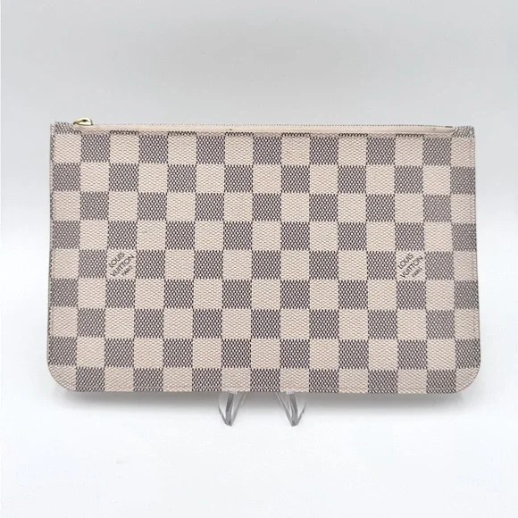 Louis Vuitton Damier Azur Neverfull Pouch - Picture 2 of 8